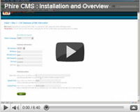 Phire CMS : Installation & Overview